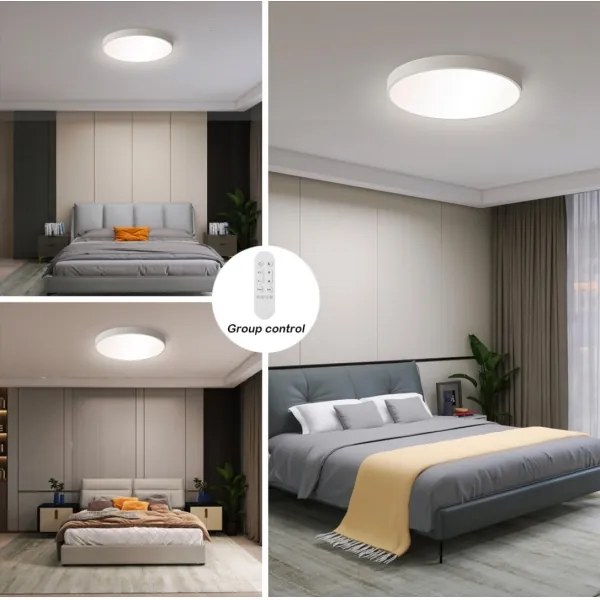 Immax NEO 07251L -Luce LED dimmerabile SEMPLICI 36W/230V Wi-Fi Tuya bianco + TC
