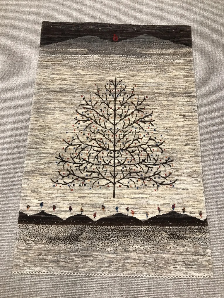 Loribaft Tappeto persiano 150x100 Beige (Iran) Annodato A Mano