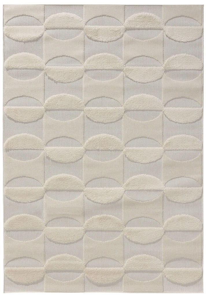 benuta Pop Tappeto Haro Crema 160x230 cm - Tappeto design moderno soggiorno