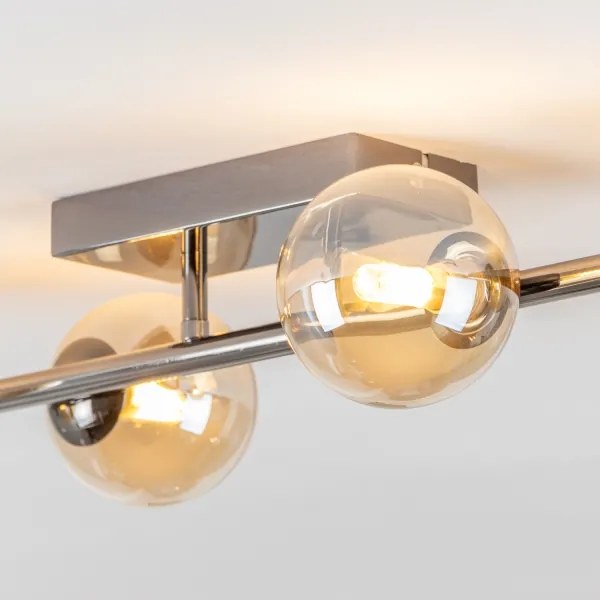 Brilagi - Plafoniera LED MILLA 4xG9/3W/230V nero cromato/oro