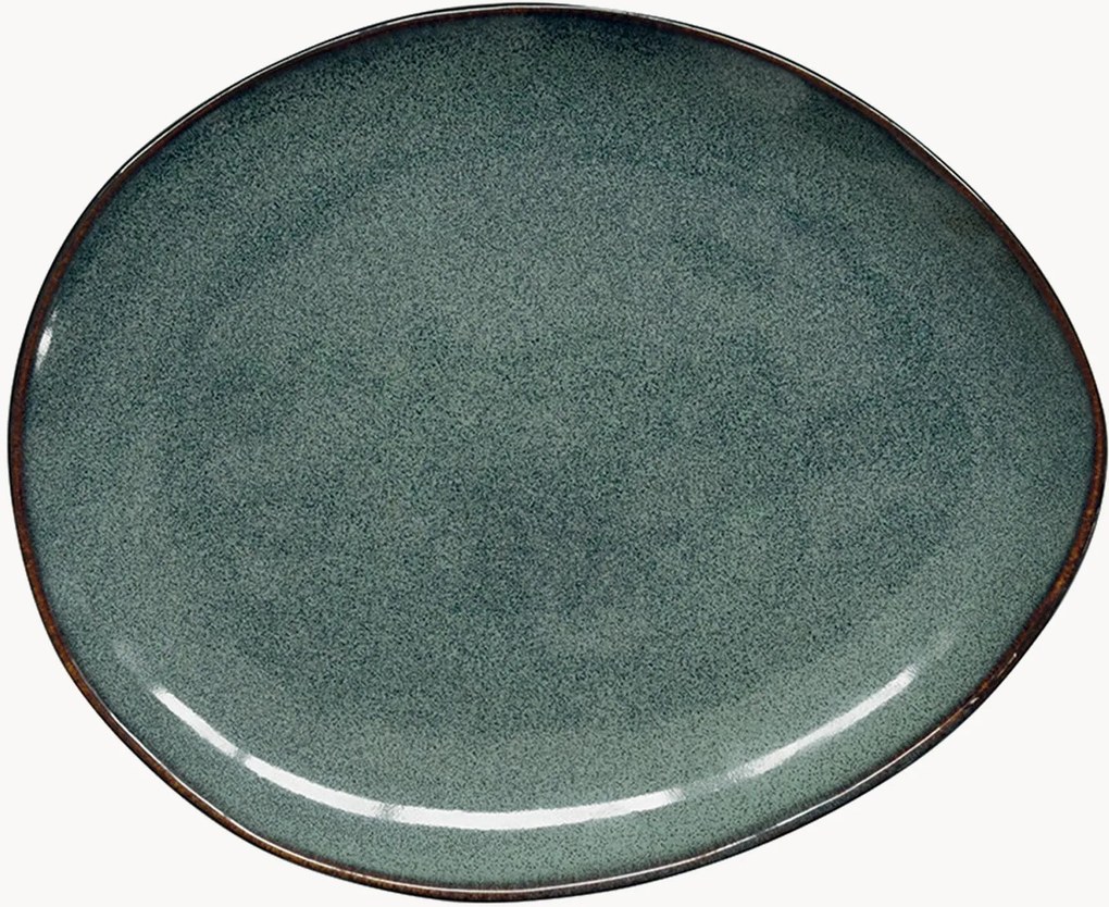 Set di 4 piatti da colazione in gres Genesis
