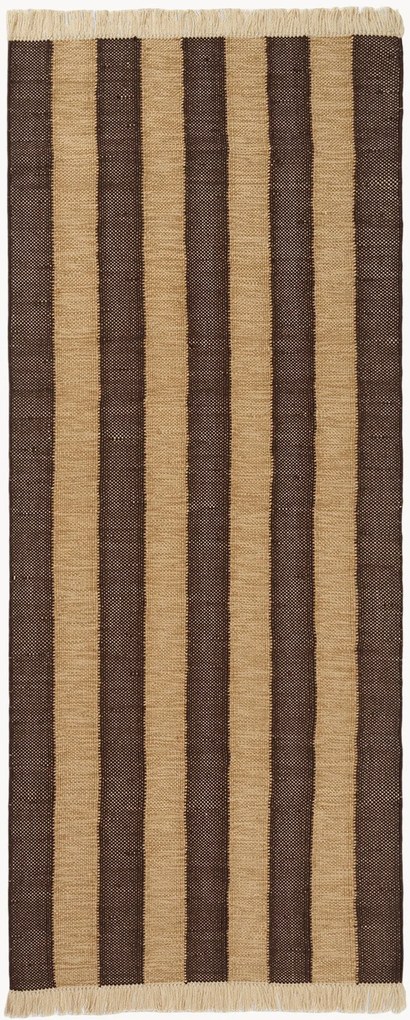 Passatoia da interno-esterno tessuta a mano Ives