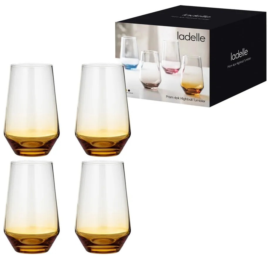 Set di bicchieri da cocktail 4 pz 400 ml Prism – Ladelle