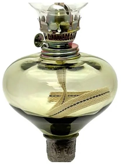 Lampada a olio KRASOMÍRA 42 cm verde