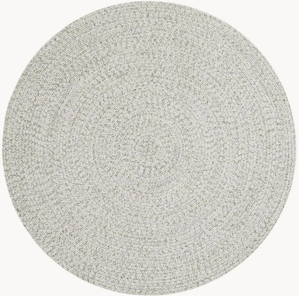 Tappeto rotondo da interno-esterno Trenzado