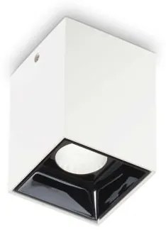 Lampada da soffitto nitro pl 10w square bianco