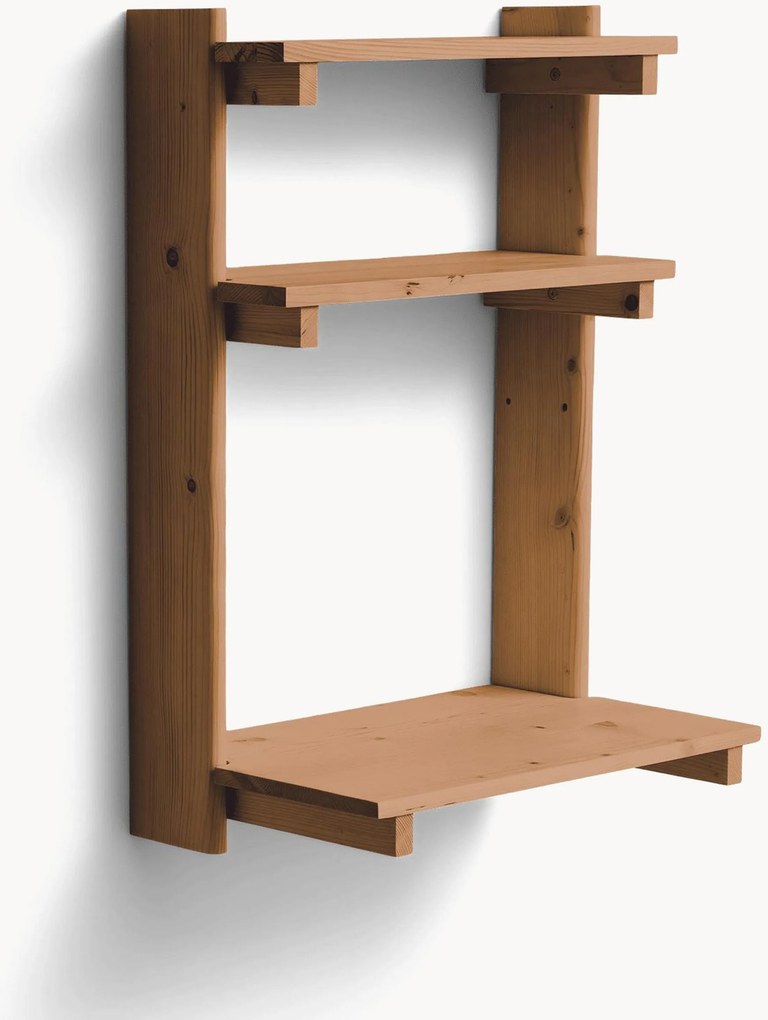 Mensola da parete in legno di pino Beam
