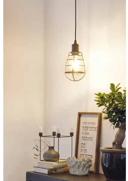 Eglo 49809 - Lampada a sospensione PORT SETON 1xE27/60W