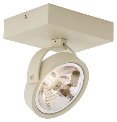 Faretto da soffitto moderno beige G9 rotondo girevole e orientabile - Go