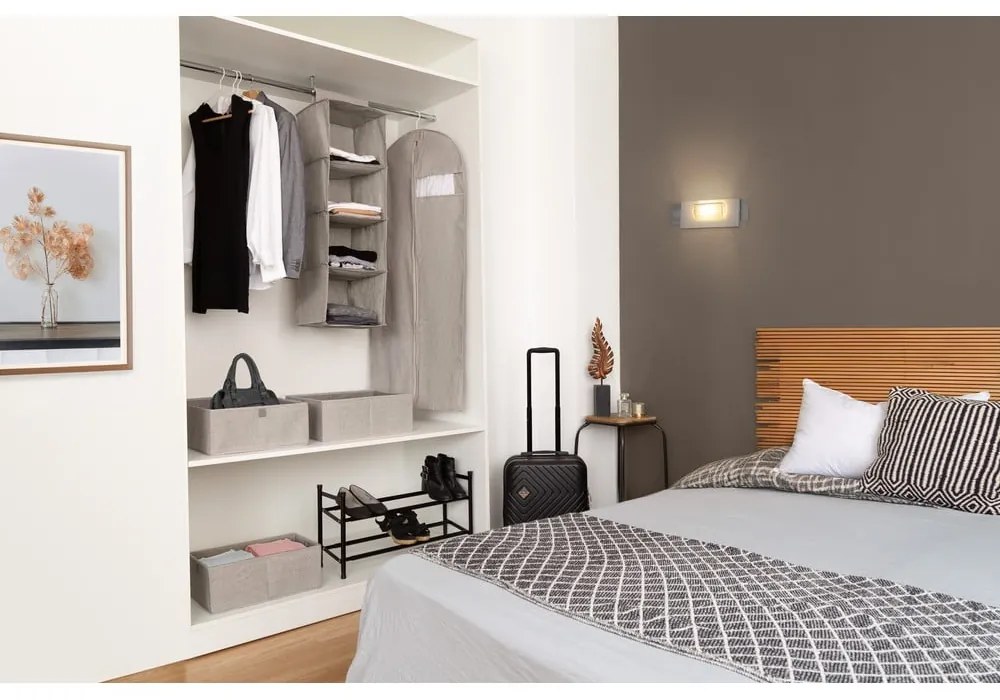 Scarpiera telescopica in metallo nero - Compactor