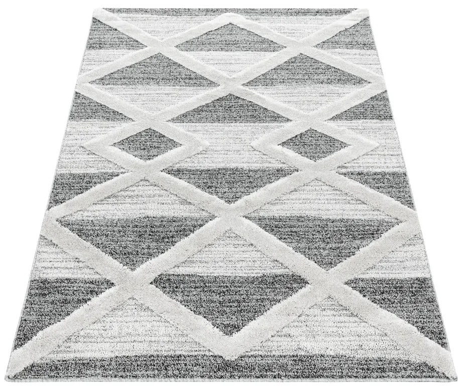 Tappeto grigio 60x110 cm Pisa - Ayyildiz Carpets