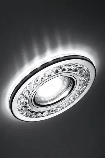 Lampada LED da incasso EYE 1xGU10/50W + LED/3W/230V
