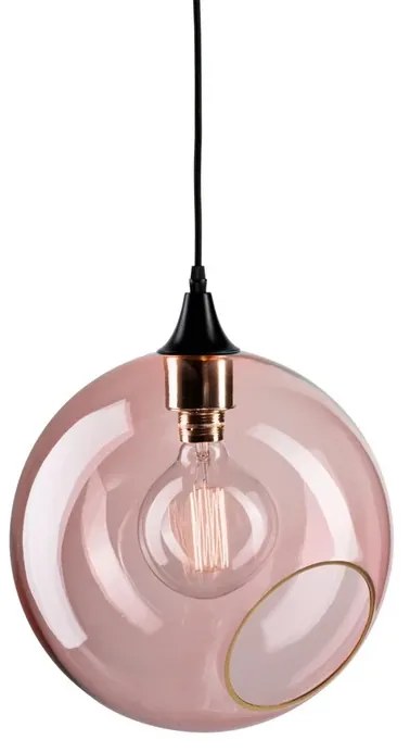 Ballroom XL Lampada A Sospensione Pink con Presa Nera - Design By Us