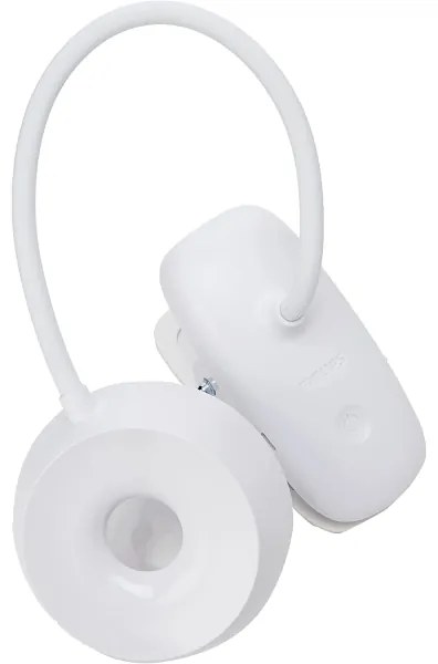 Philips - Lampada LED dimmerabile con clip DONUTCLIP LED/3W/5V 1200 mAh bianco