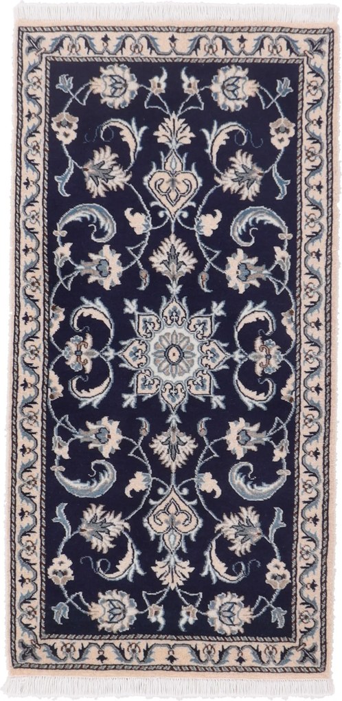 Nain Tappeto persiano 70x140 (Iran) Annodato A Mano