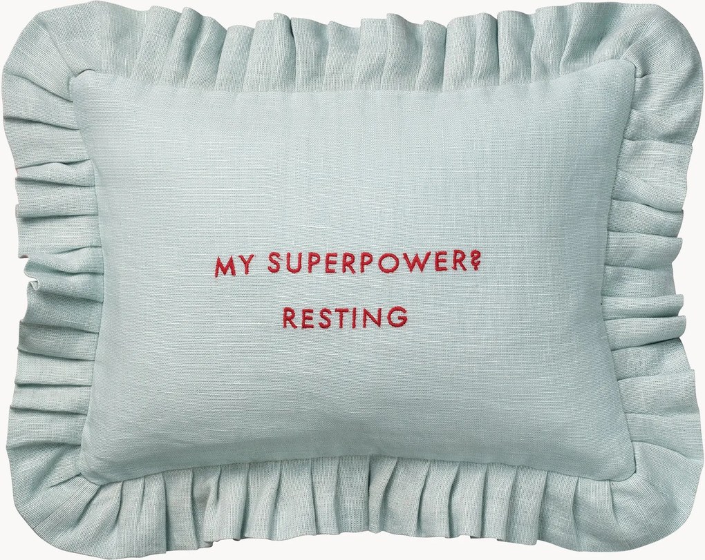 Copricuscino in cotone fatto a mano Quote