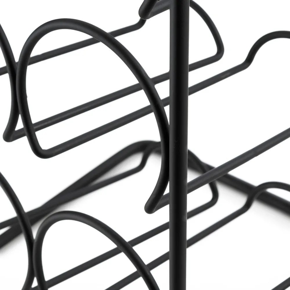 Portabottiglie in metallo per 6 bottiglie - Compactor