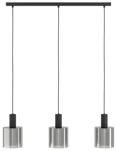 Eglo 98753 - Lampadario a sospensione con filo GOROSIBA 3xE27/40W/230V