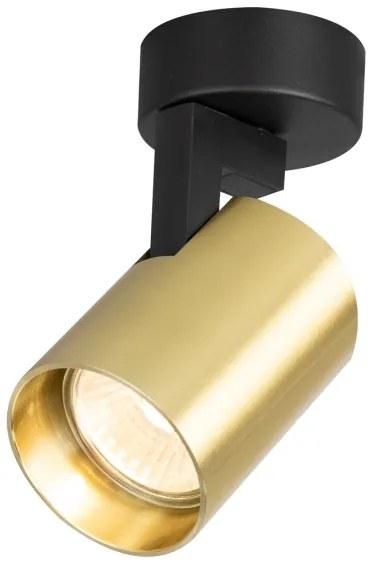 Faretto VOLF 1xGU10/10W/230V oro/nero