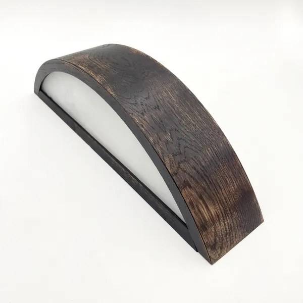 Brilagi - Applique LED CARVALHO SMOKEY 1xE27/60W/230V rovere