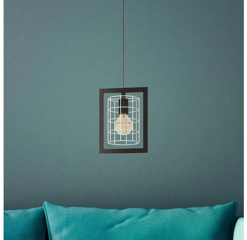 Eglo 43662 - Lampadario su corda  JUBILY 1xE27/40W/230V