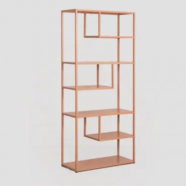 Libreria Thura in acciaio Incarnato - Sklum