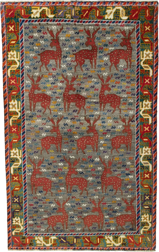 Gabbeh Tappeto persiano 110x170 Nero (Iran) Annodato A Mano