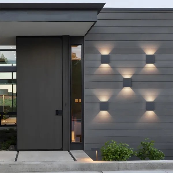 Brilagi - Applique da esterno LED DOUBLERAY LED/6W/230V antracite IP54