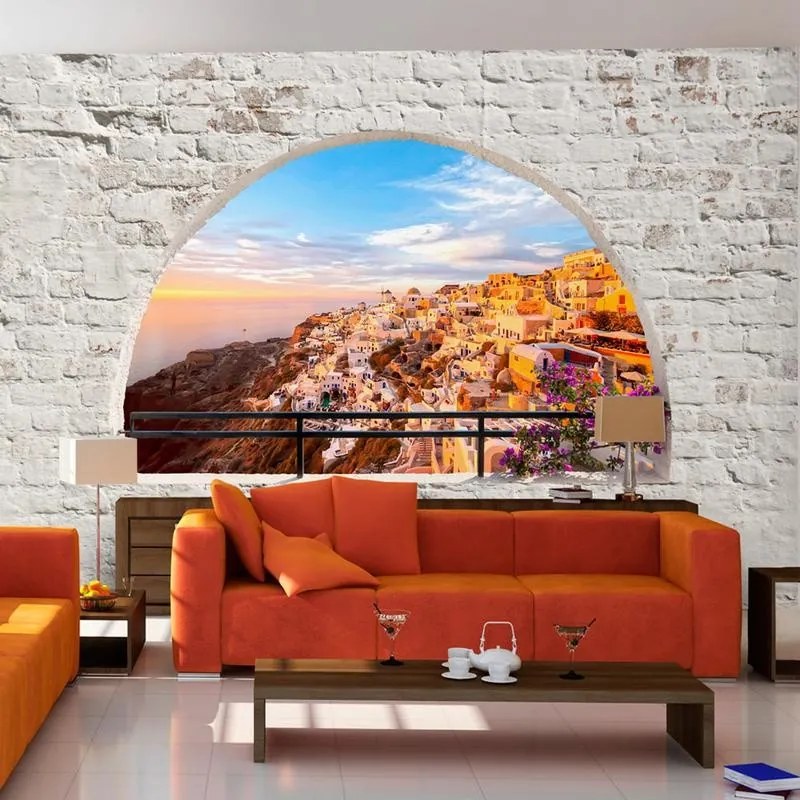 Fotomurale adesivo  Santorini  Larghezza x Altezza Home decor 147x105