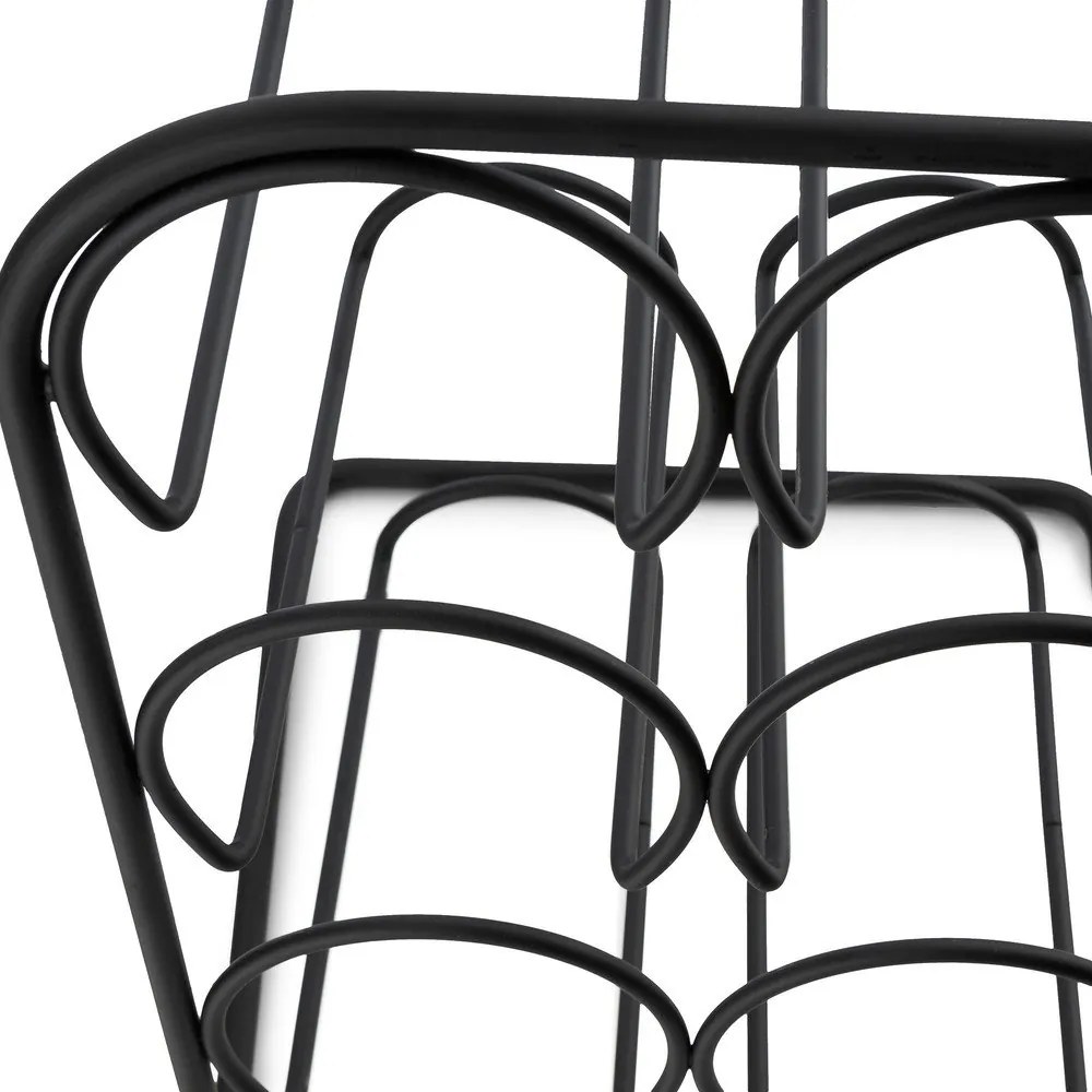 Portabottiglie in metallo per 6 bottiglie - Compactor