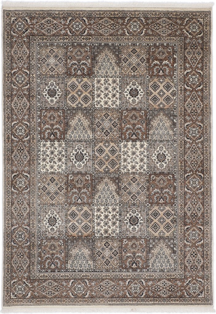 Patchwork Tappeto 170x240 (Indian) Annodato A Mano