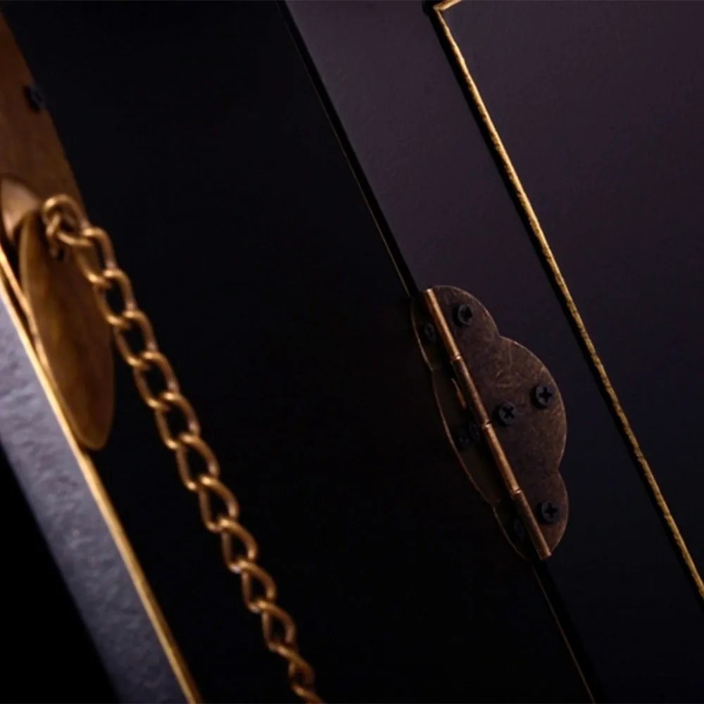 Cassettiera bassa nera 130x50,5 cm Oriente - Ixia