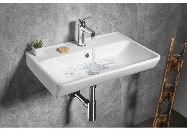 Bruckner - Lavabo incasso NEON 60x41,5 cm ceramica/bianco