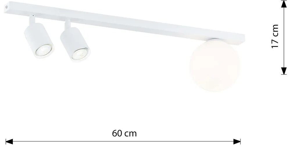 Lampadario da Soffitto BASTER 3 White GU10 e E14
