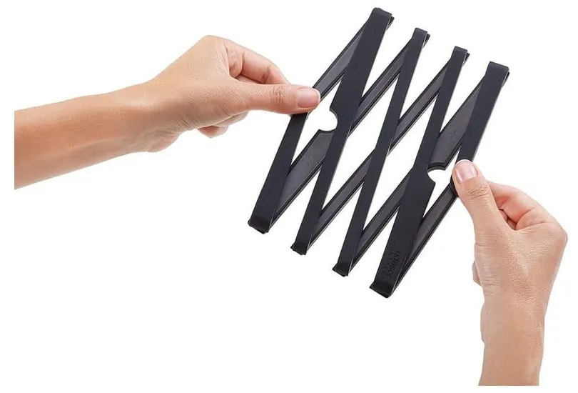 Tappetino pieghevole nero stretch per pentole calde - Joseph Joseph