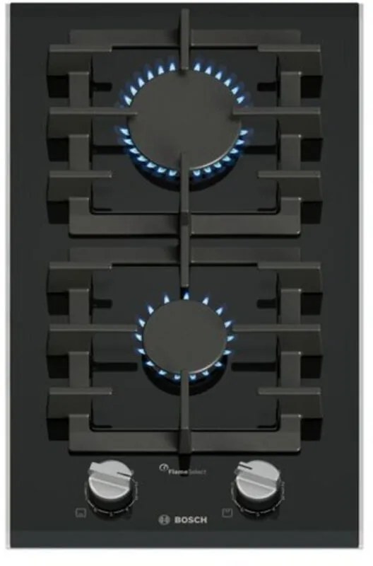 Bosch Serie 8 PRB3A6I40. Colore del prodotto: Nero, Posizionamento dell'apparecchio: Da incasso, Dimensione della larghezza del piano cottura: 30 cm.