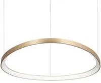 Lampada a sospensione ottone L 810 x H min 285 - max 1800 x P 810 mm