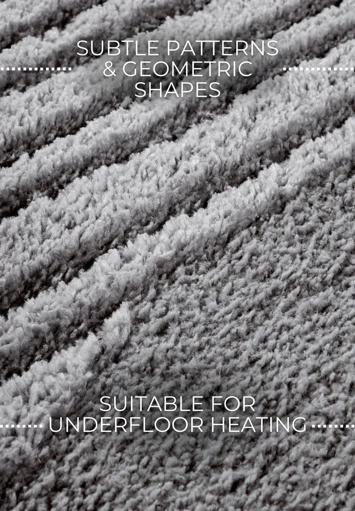 Tappeto grigio 160x235 cm Bartoux Light Grey - Elle Decoration