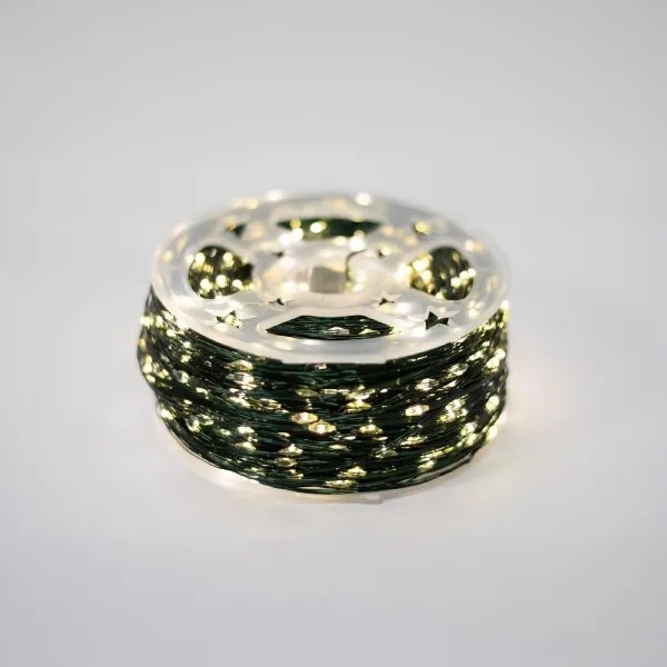 LED Catena luminosa natalizia per esterni 1500xLED/230V 8 funzioni 153 m IP44 bianco caldo + telecomando