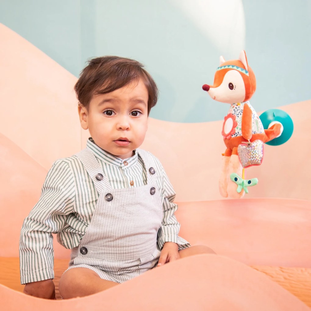 Lilliputiens - Volpe Alice - Peluche da viaggio multi-attività