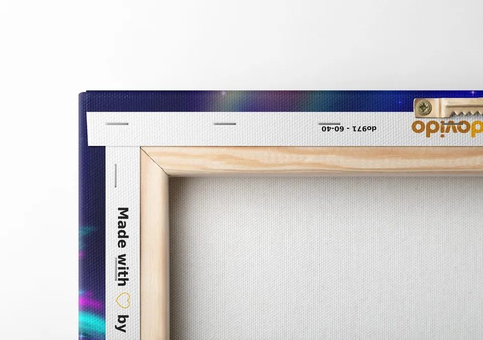 Quadro su tela – Luna dei lupi