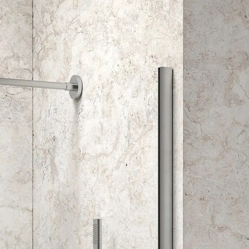 Porta doccia scorrevole 170 cm senza telaio | KNM4000C - KAMALU