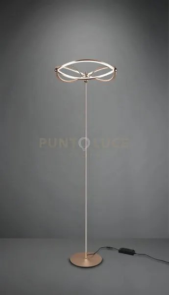 Charivari piantana led 31w · 1x 4100lm, 3000k  ottone satinato elli...