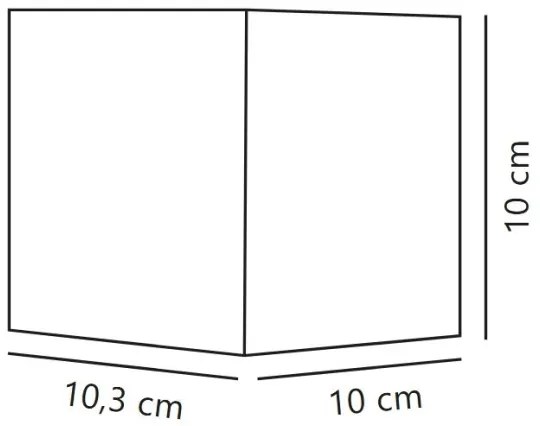 Nordlux - Applique da esterno a LED MILDA LED/4,9W/230V IP44 nero