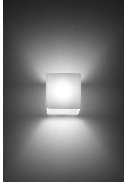 Sollux SL.0212 - Applique RICO 1xG9/40W/230V vetro/bianco