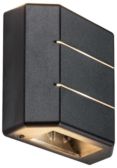 Rabalux 7319 - Applique LED da esterno LIPPA LED/6W/230V IP54 nero