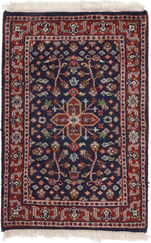 Persian Tappeto orientale 90x60 (Indian) Annodato A Mano