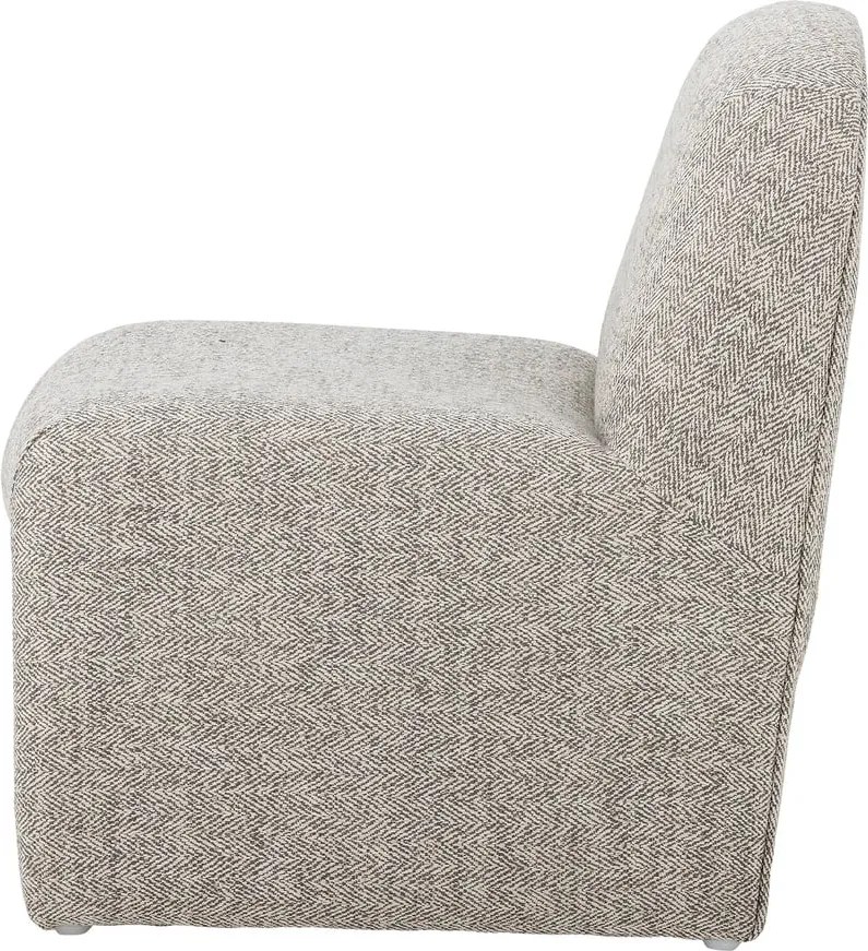 Poltrona per bambini greige Neel – Bloomingville Mini