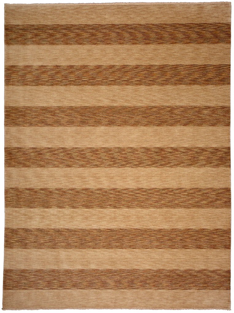Loribaft Tappeto 400 x 310 Beige (Indian) Realizzato A Mano