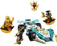 Auto Spinjitzu Dragon Power di Zane Ninja Go con 4 personaggi Lego